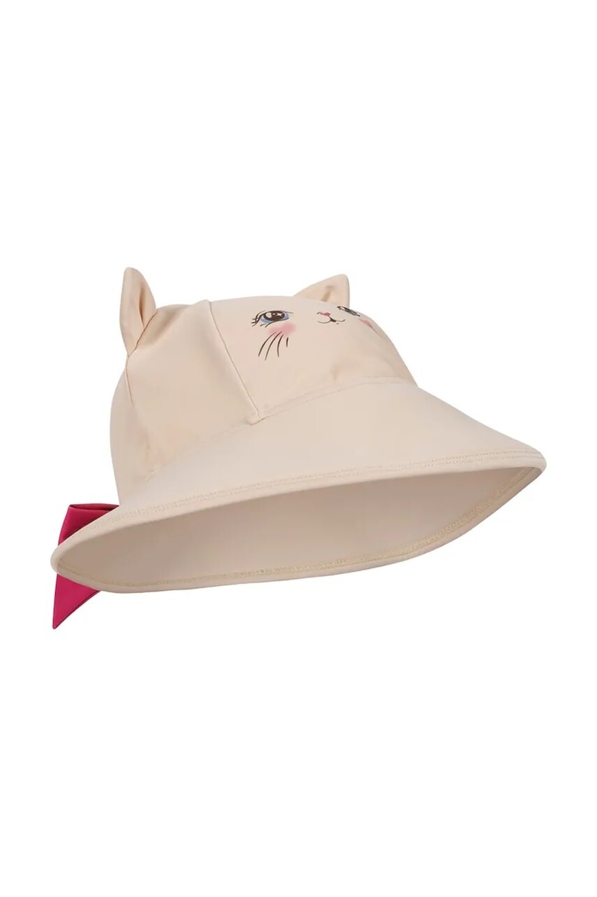 Detský klobúk Konges Sløjd KITTY CAT SUN HAT GRS ružová farba, KS103260