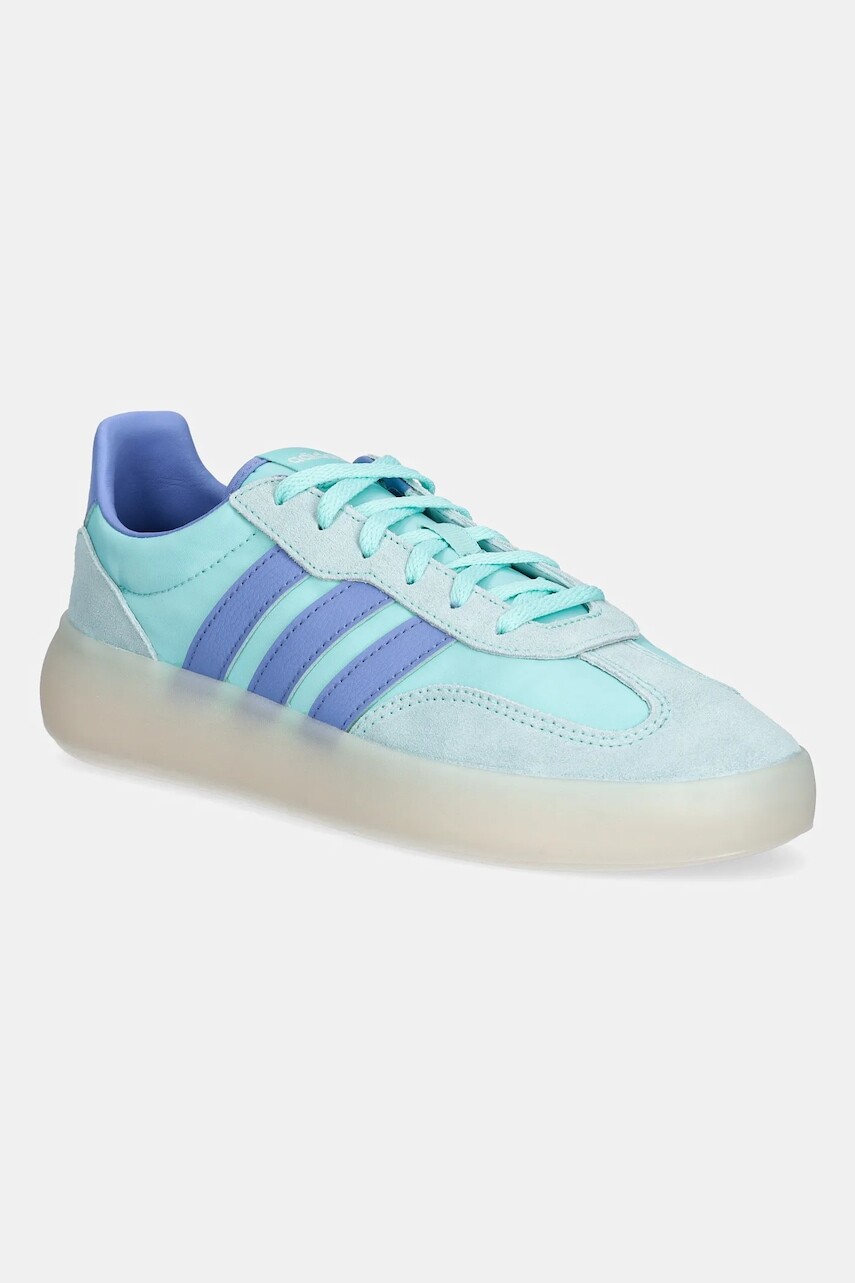 Kožené tenisky adidas BARREDA DECODE tyrkysová farba, JR0758