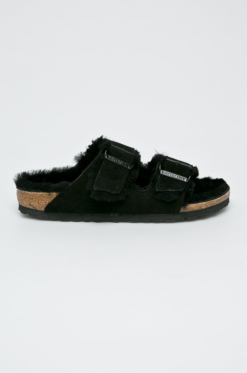 Birkenstock - Papuče Arizona Fur 752663-Black,
