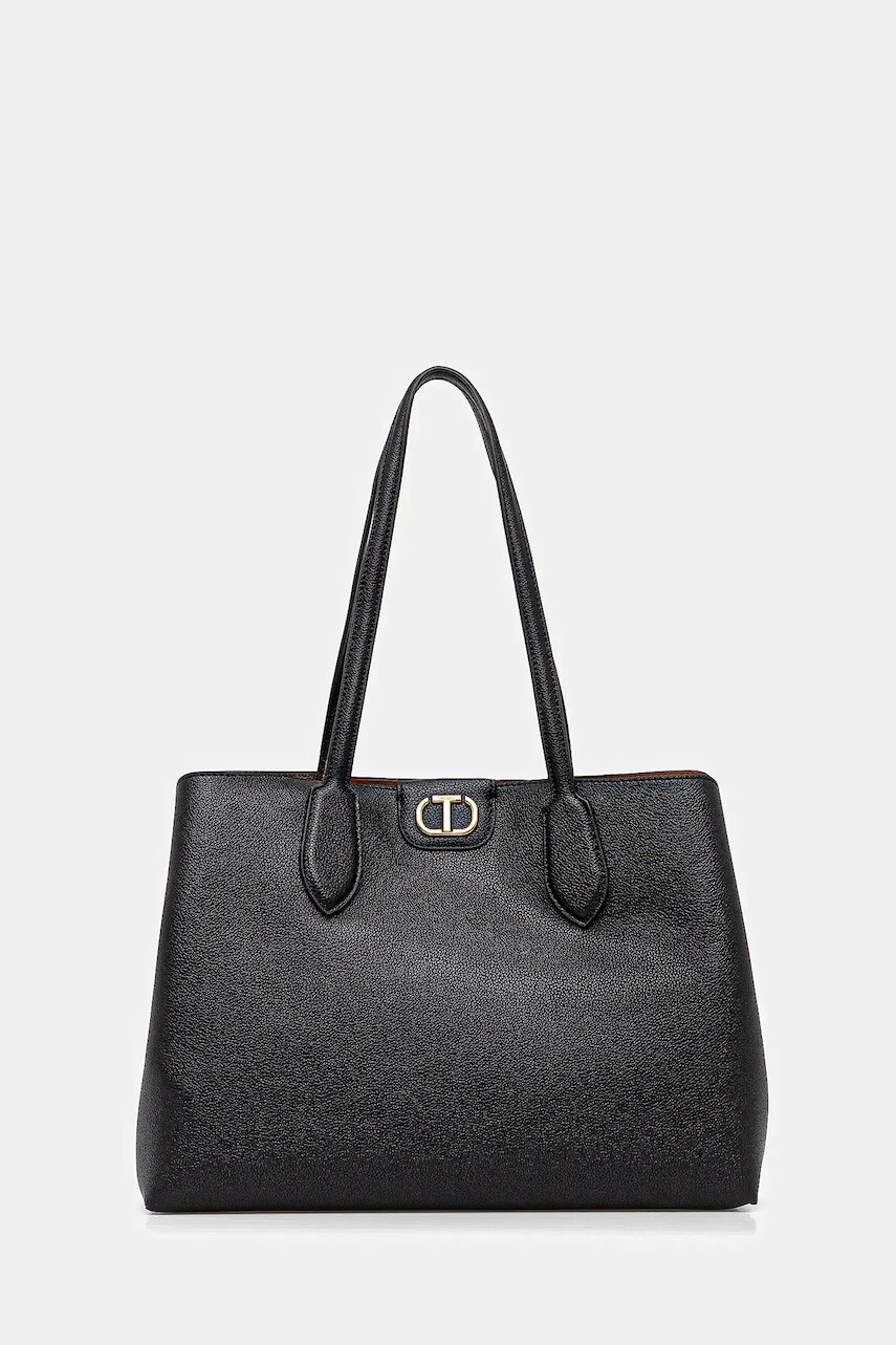 Kabelka Twinset čierna farba, 252TB7150