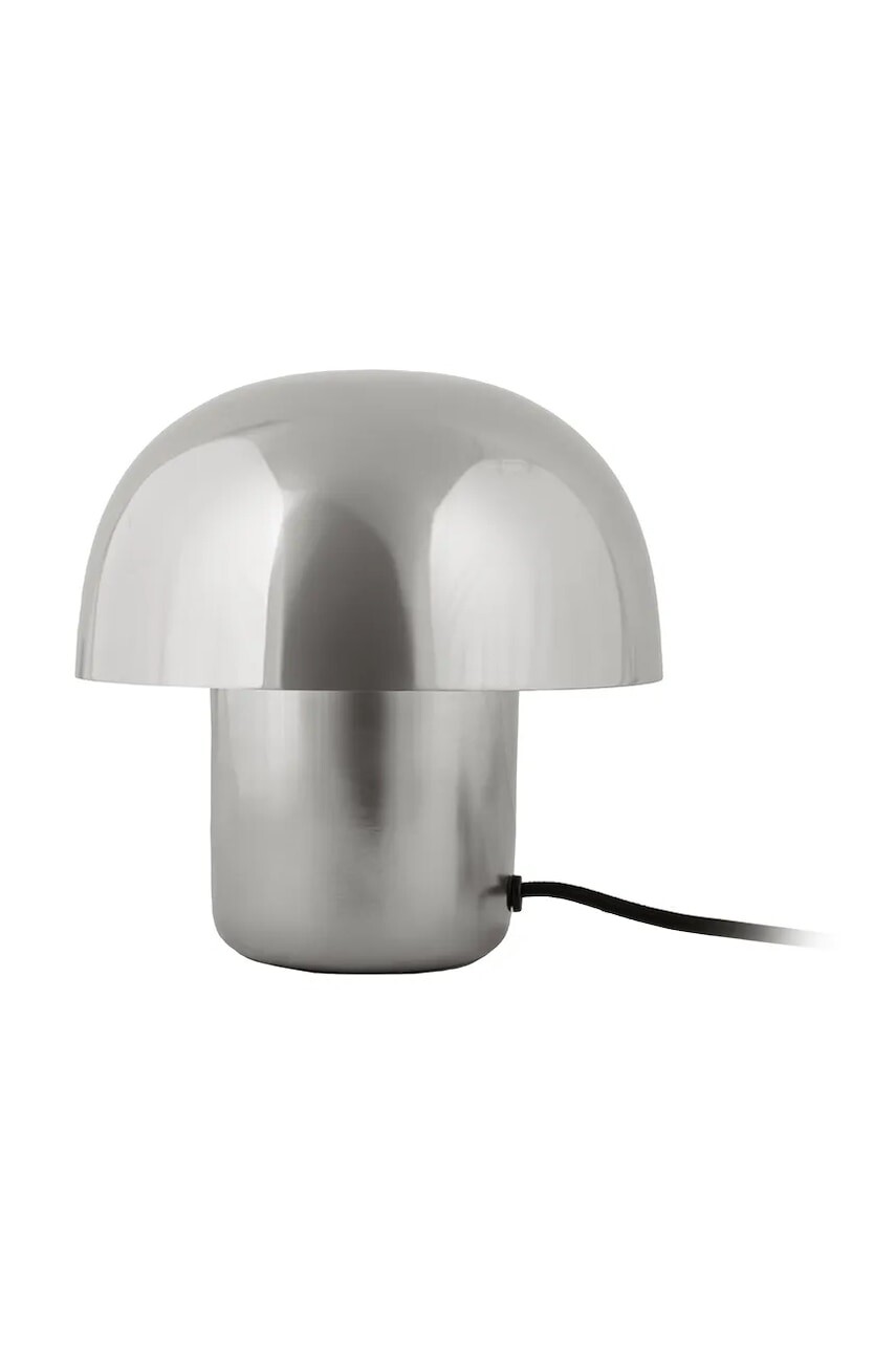 Stolná lampa Leitmotiv Fat Mushroom Mini 20 cm šedá farba