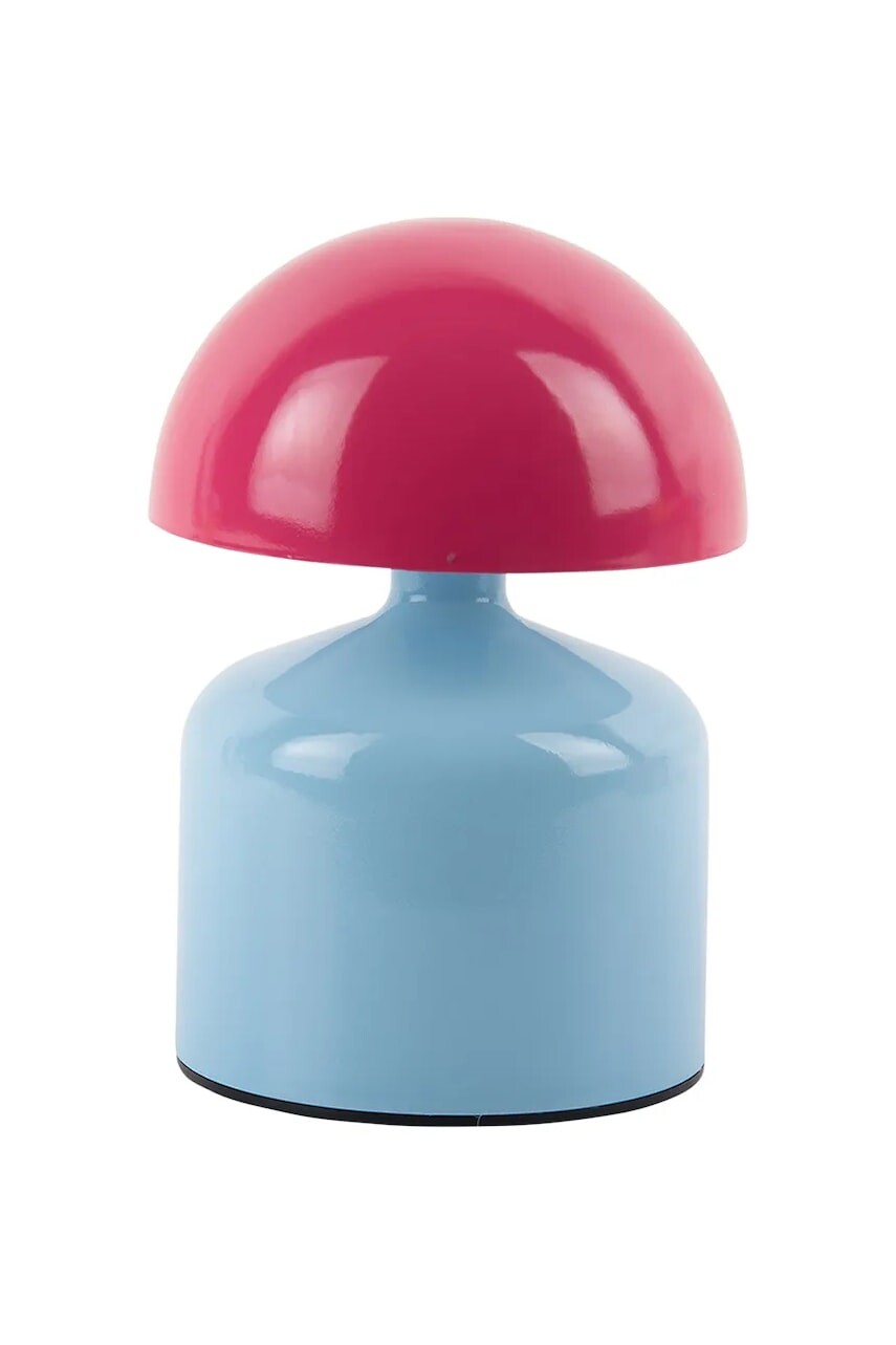 Bezdrôtová led stolná lampa Leitmotiv Funky Impetu 15 x 10 cm ružová farba