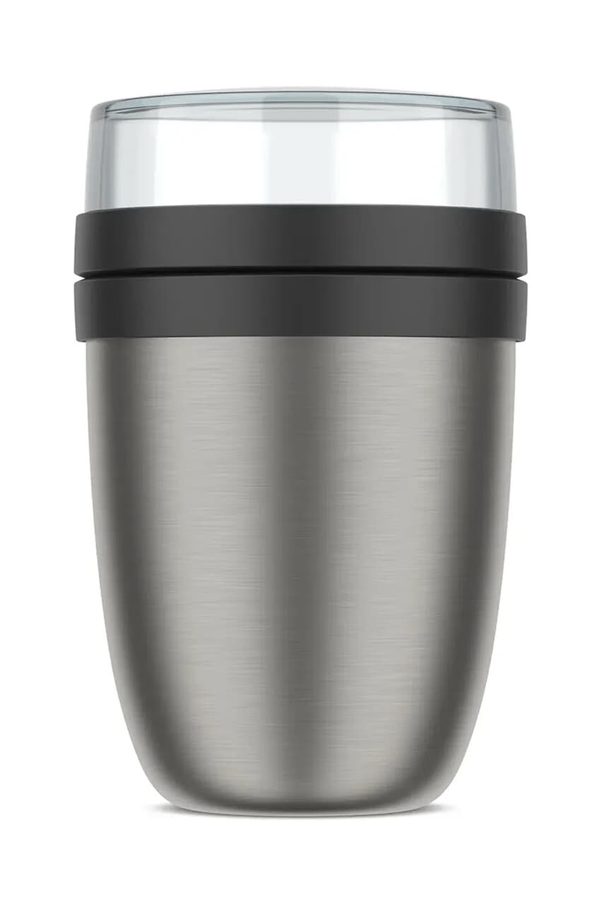 Termoska na jedlo Mepal Ellipse 700 ml čierna farba