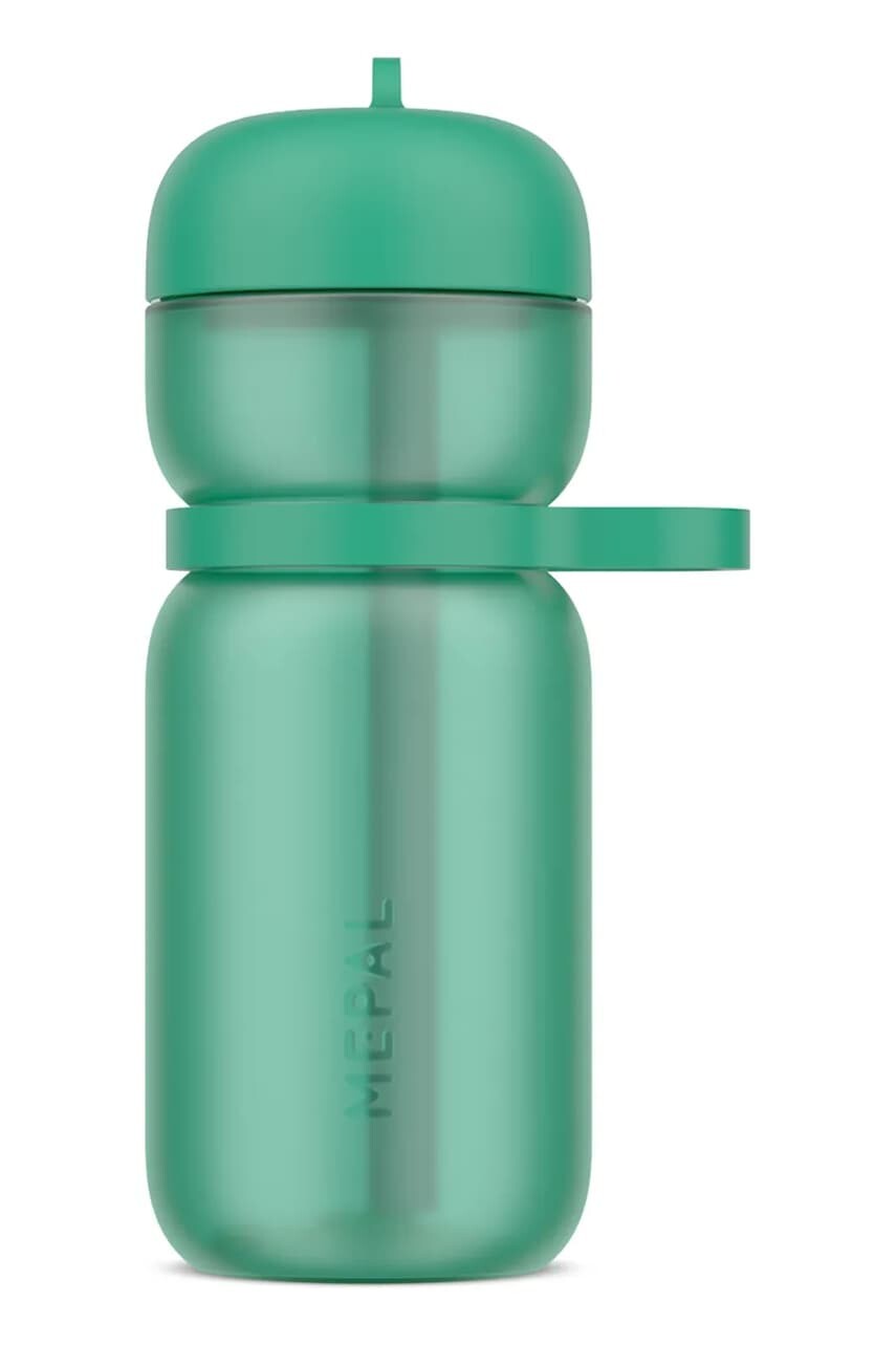 Športová fľaša so slamkou Mepal Flip Active 600 ml tyrkysová farba