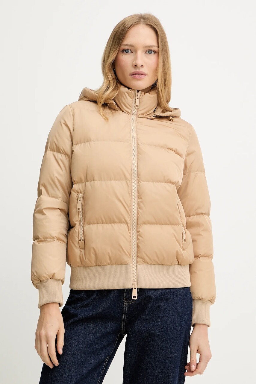 Páperová bunda Armani Exchange zelená farba, zimná, XW000228 AF12286