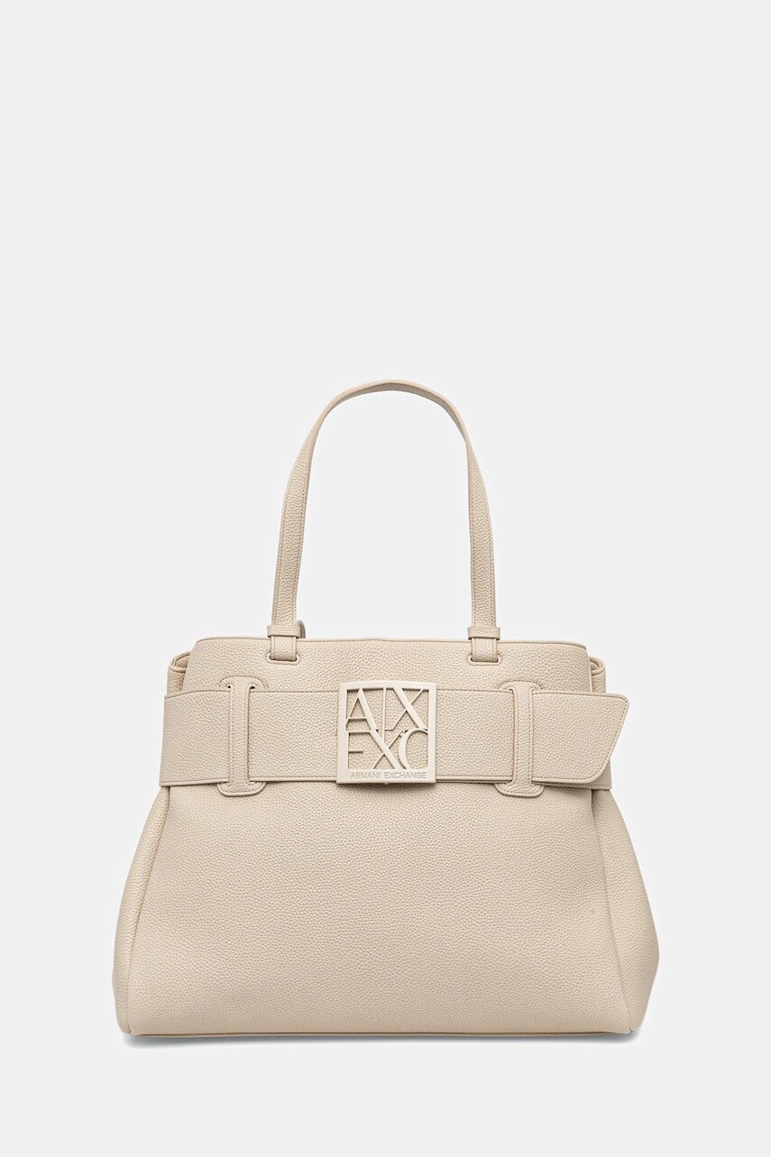 Kabelka Armani Exchange béžová farba, XW000284 AF11902