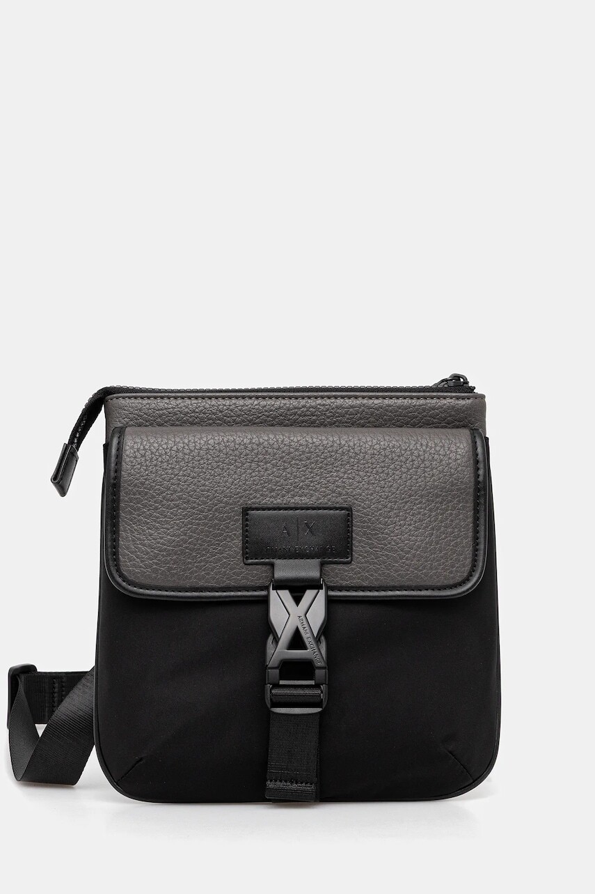 Malá taška Armani Exchange šedá farba, XM002001 AF17207