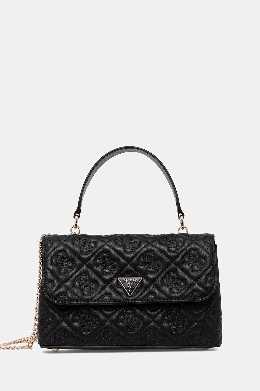 Kabelka Guess ADELASIA čierna farba, HWQL96 58210