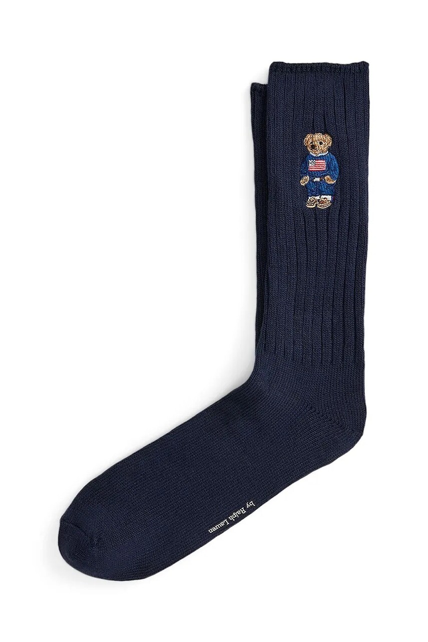 Ponožky Polo Ralph Lauren tmavomodrá farba, 449P02372