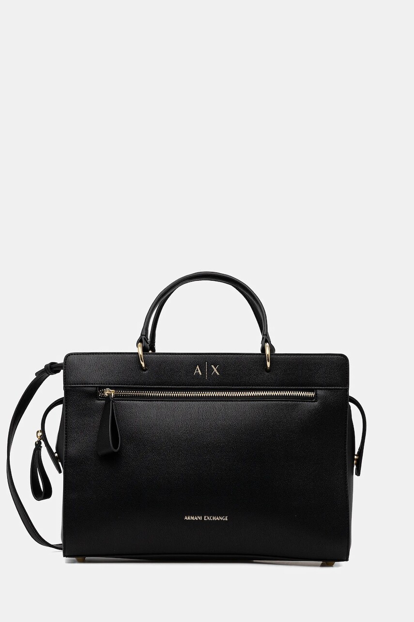 Kabelka Armani Exchange čierna farba, XW001553 AF17117