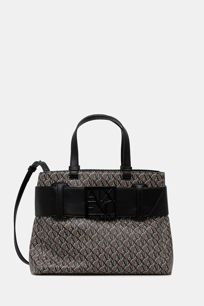 Kabelka Armani Exchange hnedá farba, XW000285 AF17221