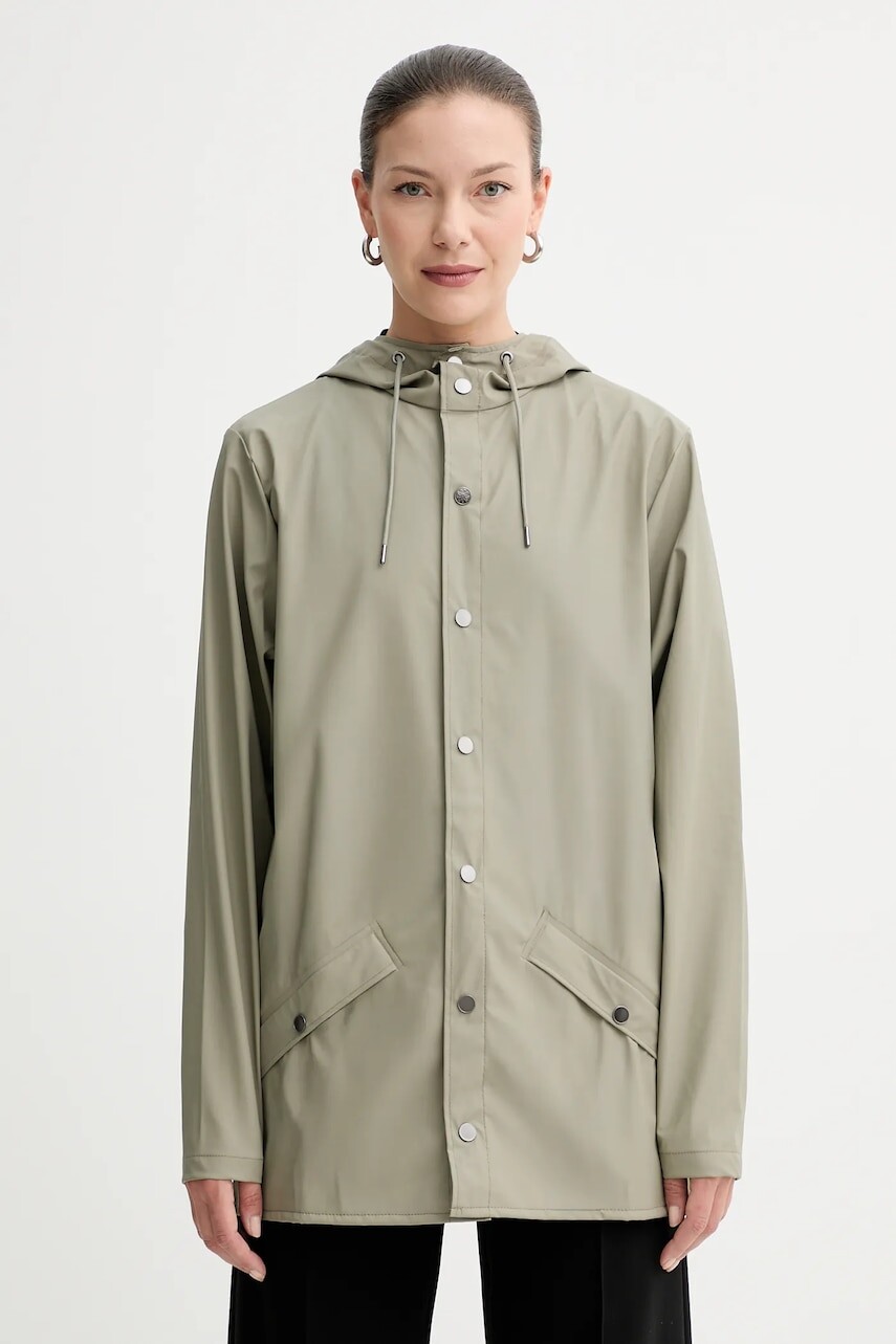 Bunda Rains 12010 Jacket zelená farba, prechodná, 12010