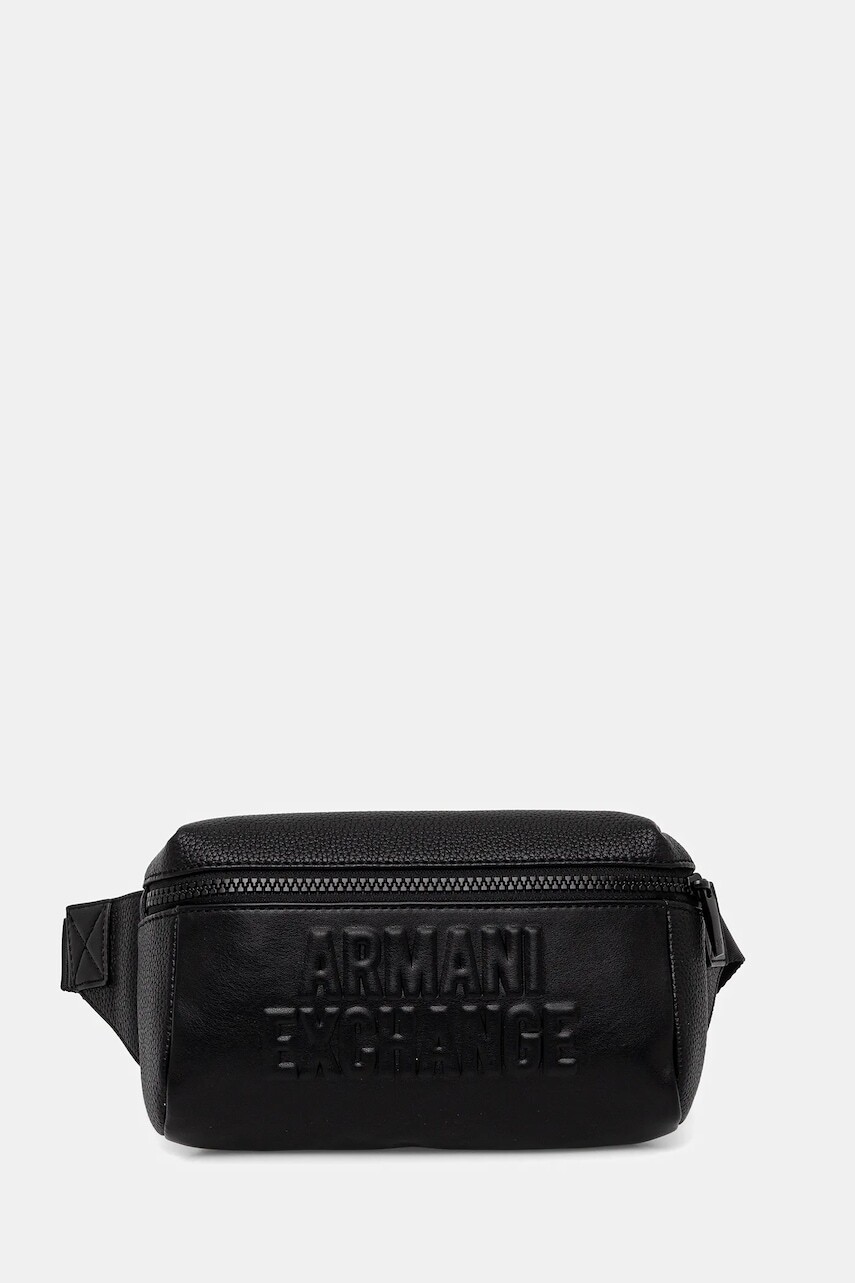 Ľadvinka Armani Exchange čierna farba, XM001624 AF17211