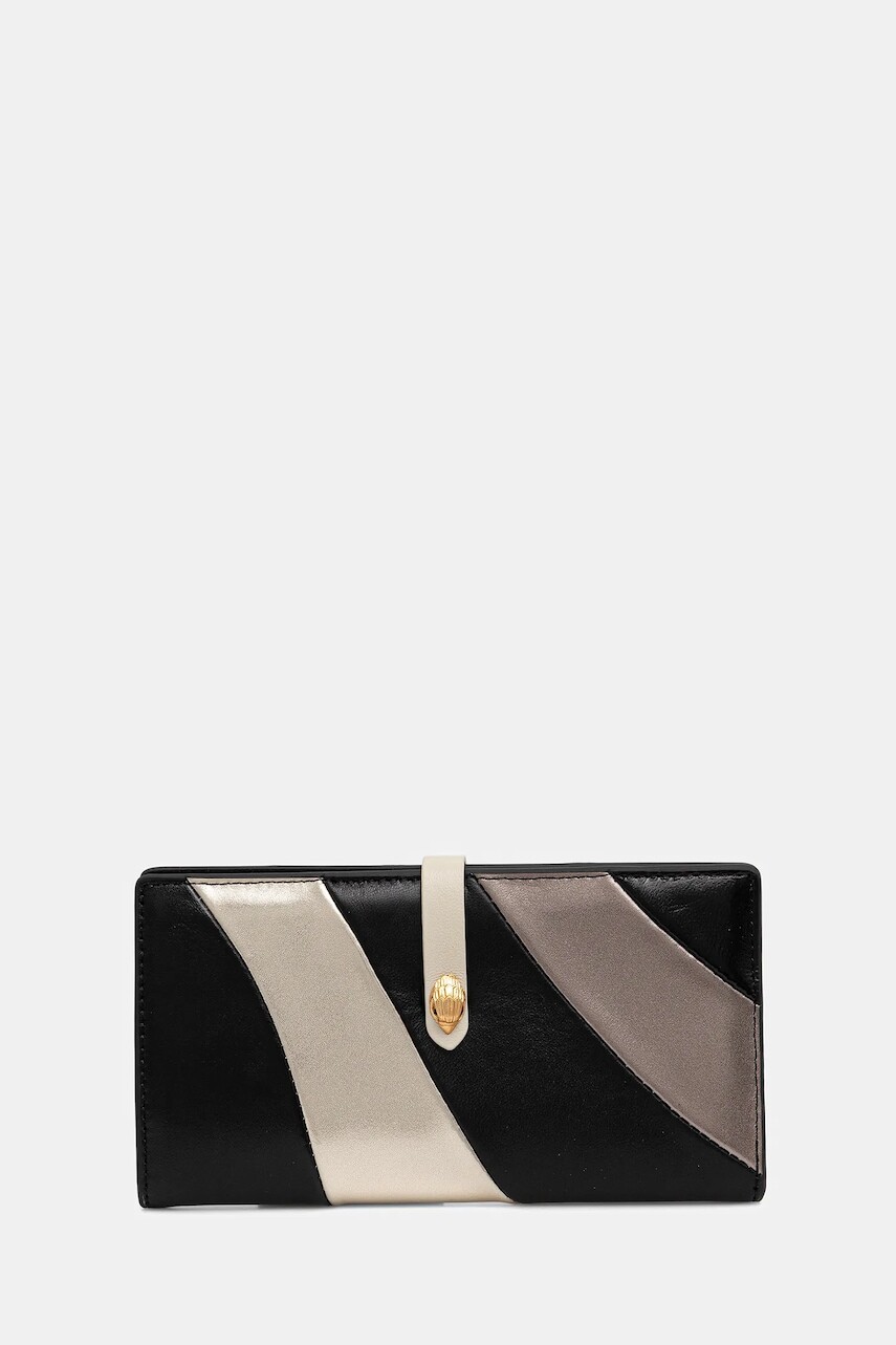 Kožená peňaženka Kurt Geiger London KENSINGTON čierna farba, 2712065109