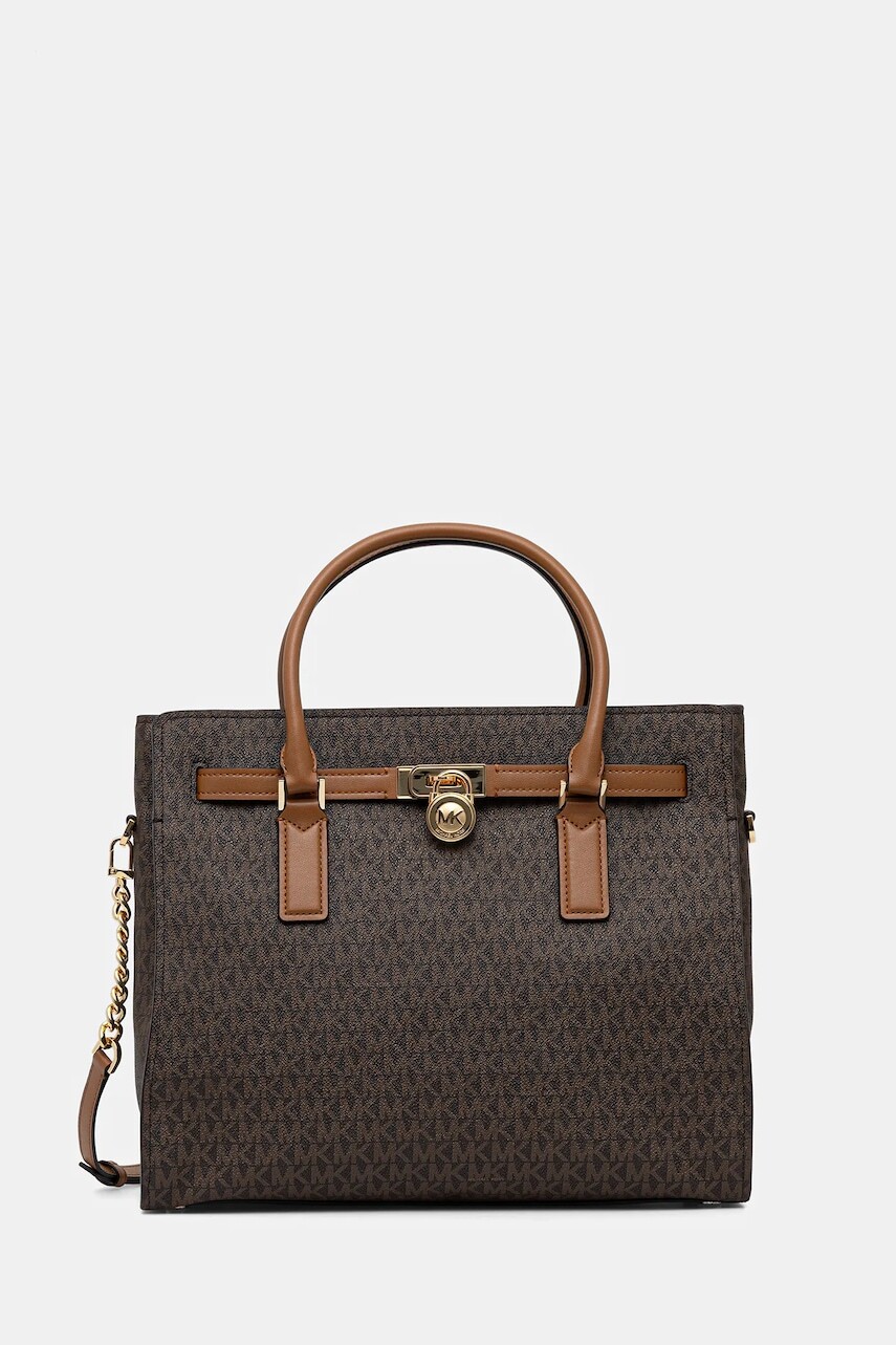 Kabelka MICHAEL Michael Kors hnedá farba, 30F5GNXS3B