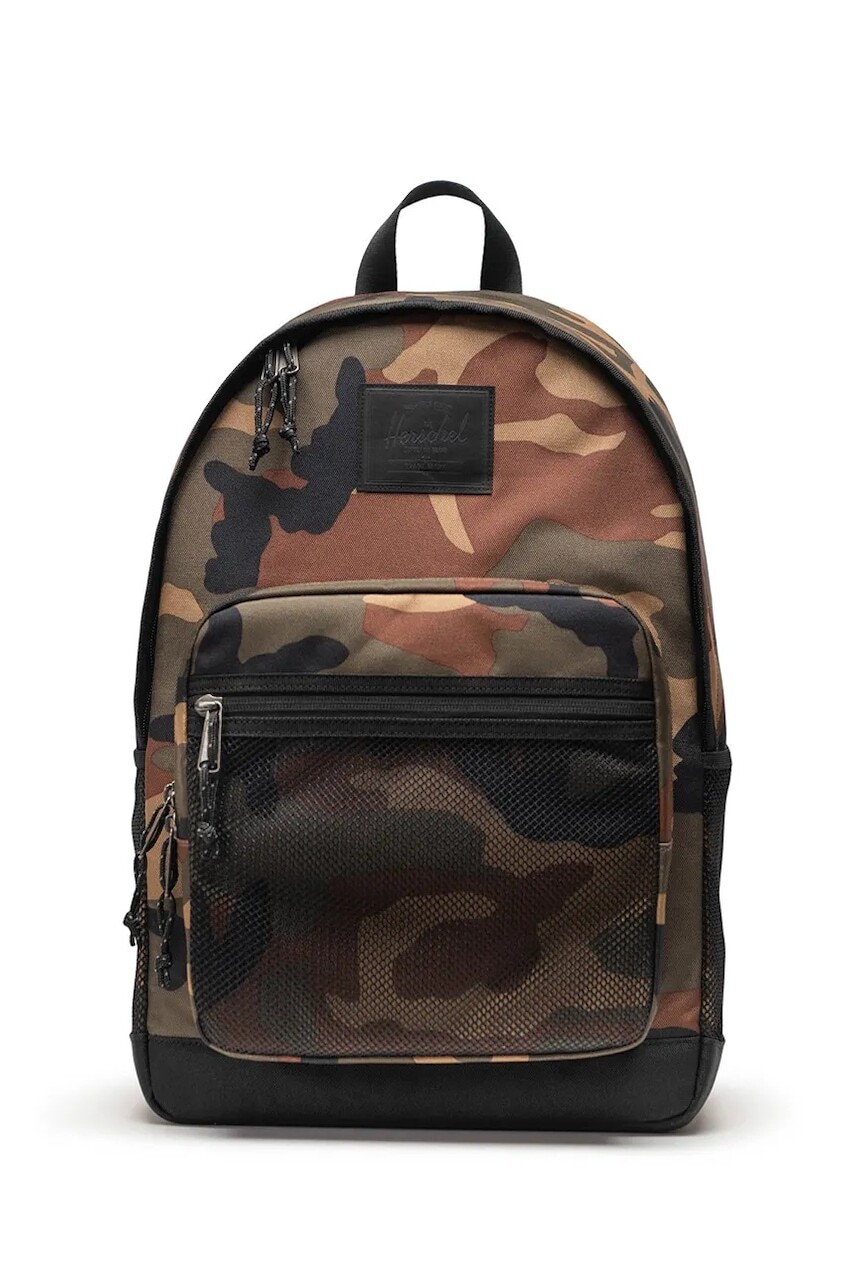 Ruksak Herschel Kaine 28 L zelená farba, veľký, vzorovaný, 11670-07120-OS