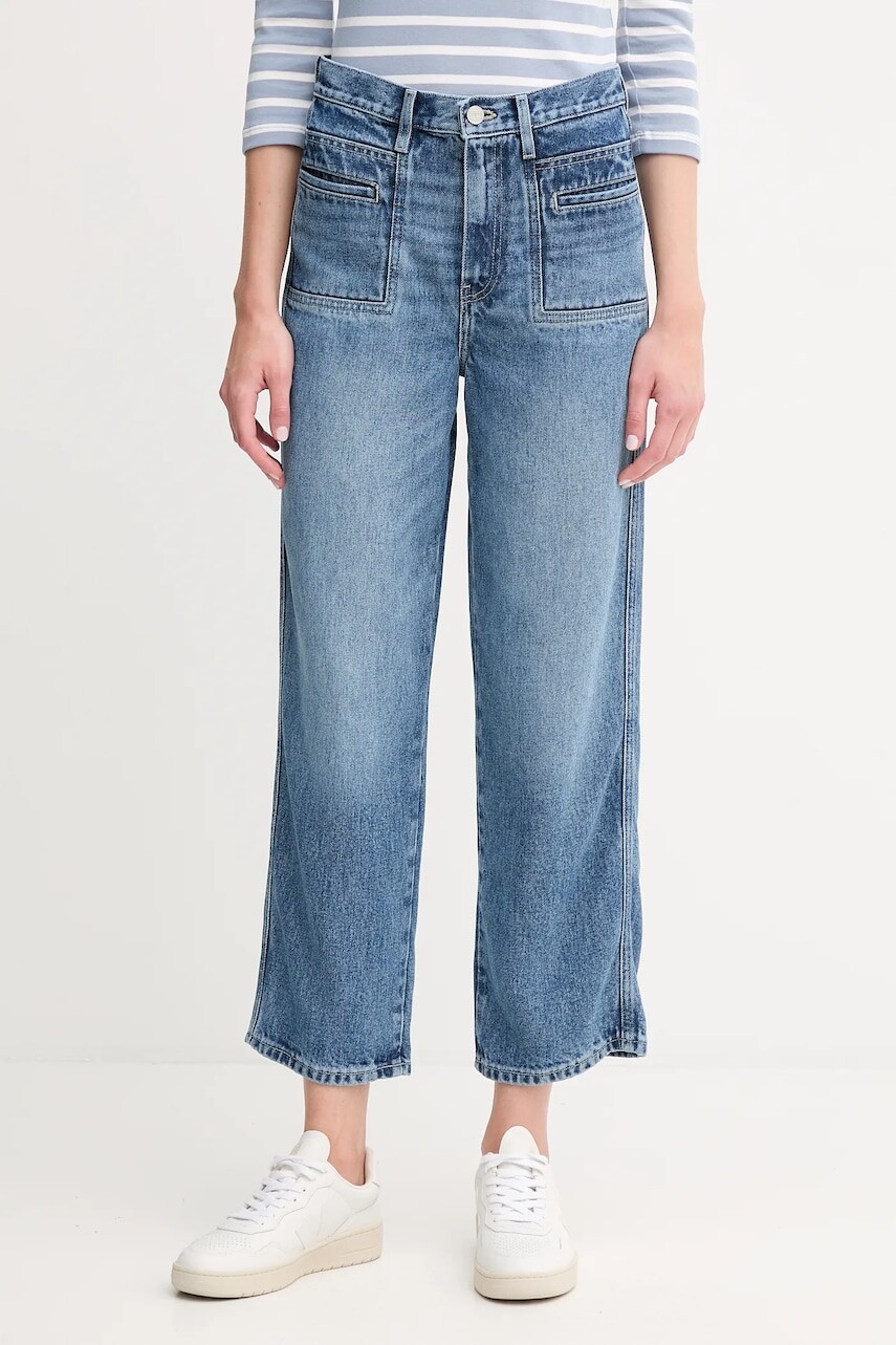 Rifle Tommy Hilfiger vysoký pás, WW0WW45679