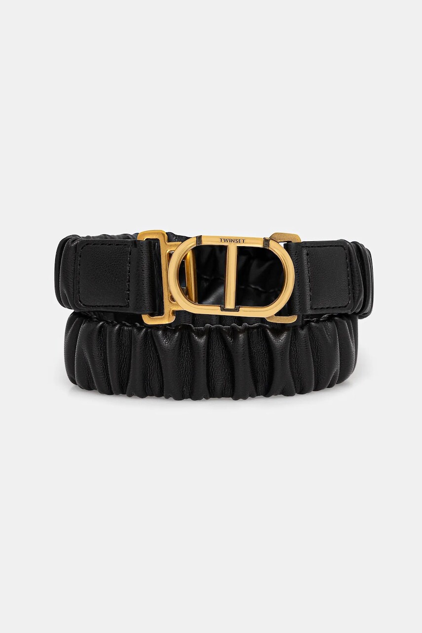 Opasok Twinset čierna farba, 252TO5310