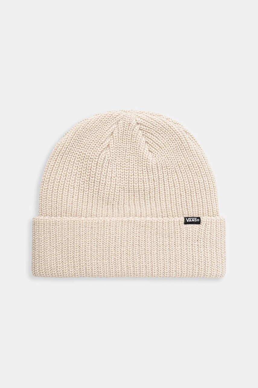 Čiapka Vans béžová farba, VN000QB42N11