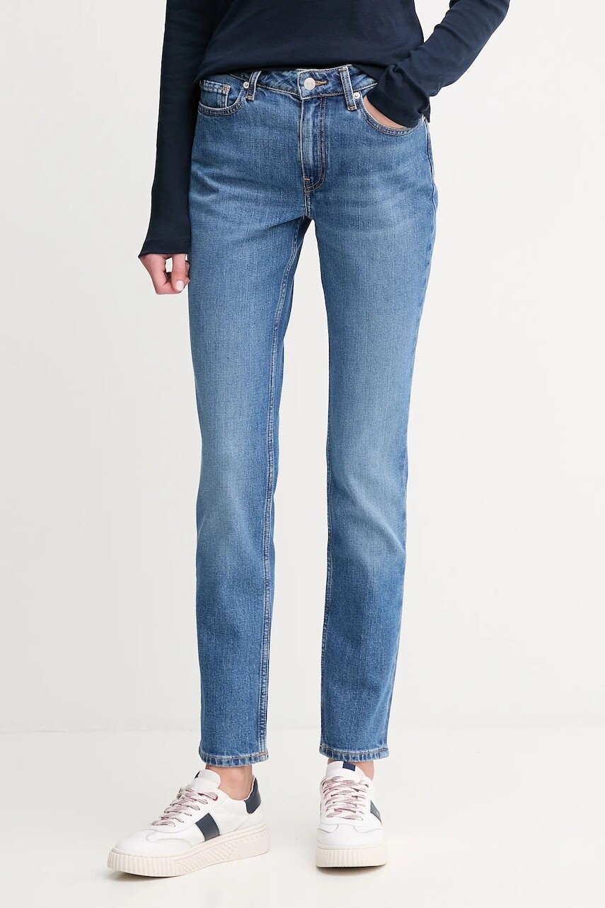 Rifle Tommy Hilfiger modrá farba, WW0WW46721