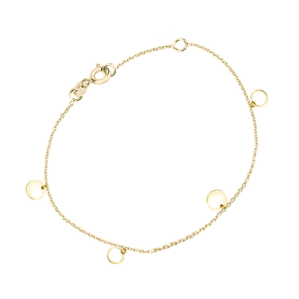 Cutie Jewellery Elegantný dámsky náramok zo žltého zlata Z0101-60-X-1