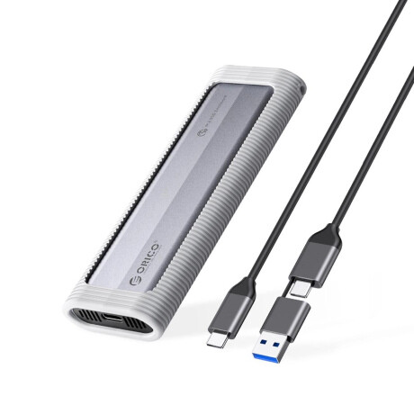 Orico AXM2-G2 externý box pre M.2 NVME USB-C, šedý