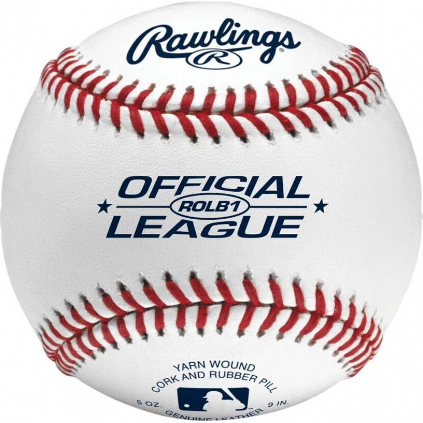 Baseballová loptička Rawlings ROLB1 9 - biely