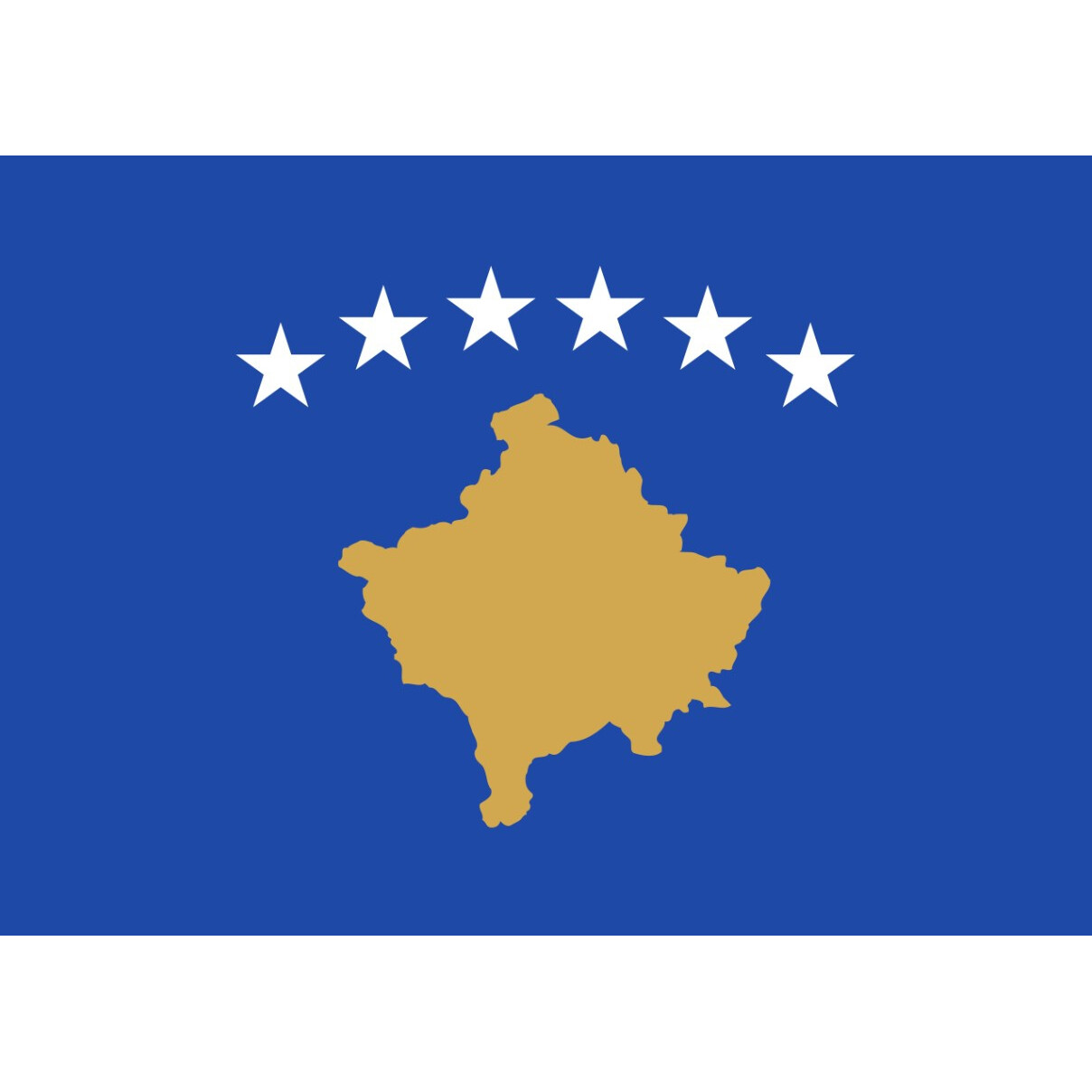 Vlajka Kosovo 90x150