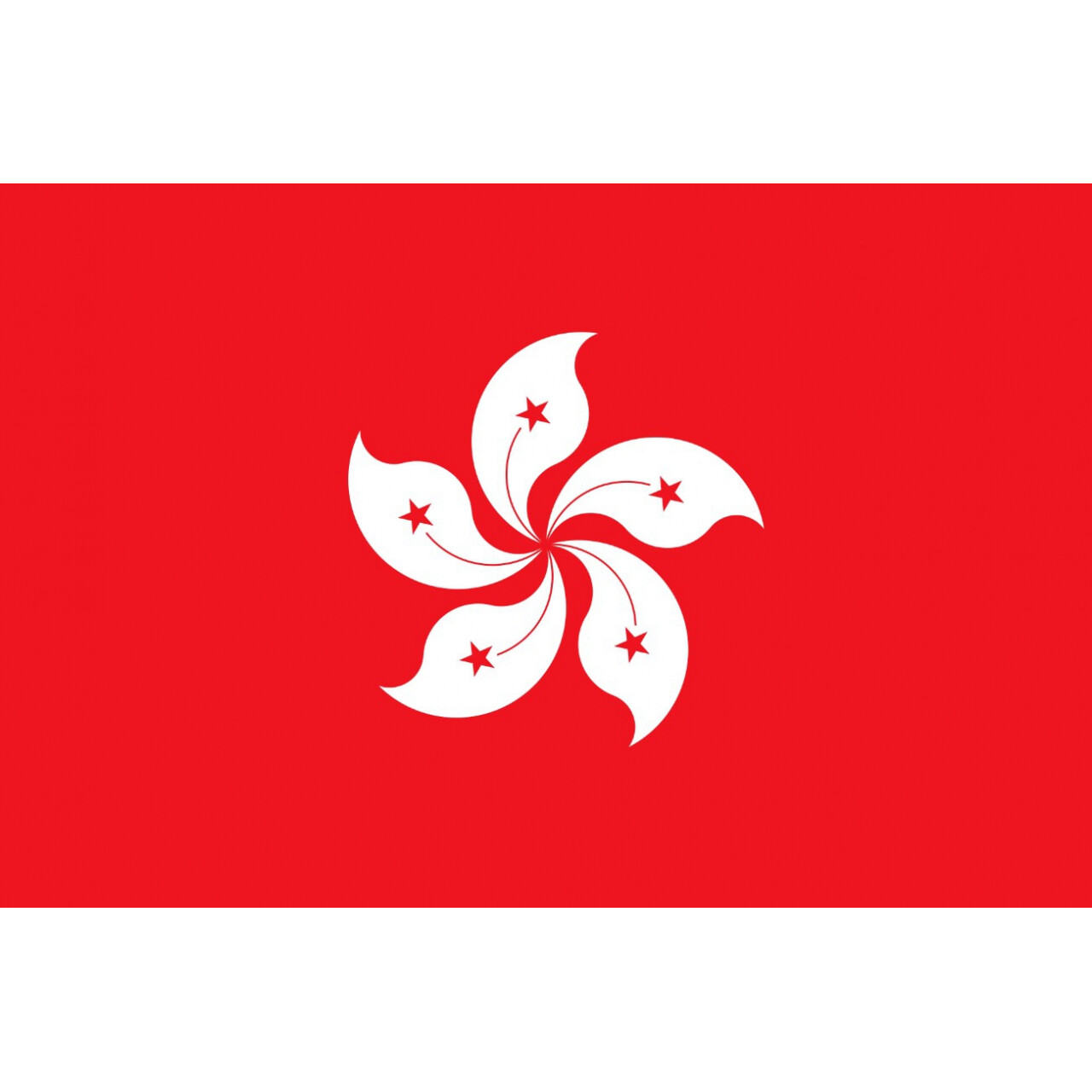 Vlajka Hongkong 90x150