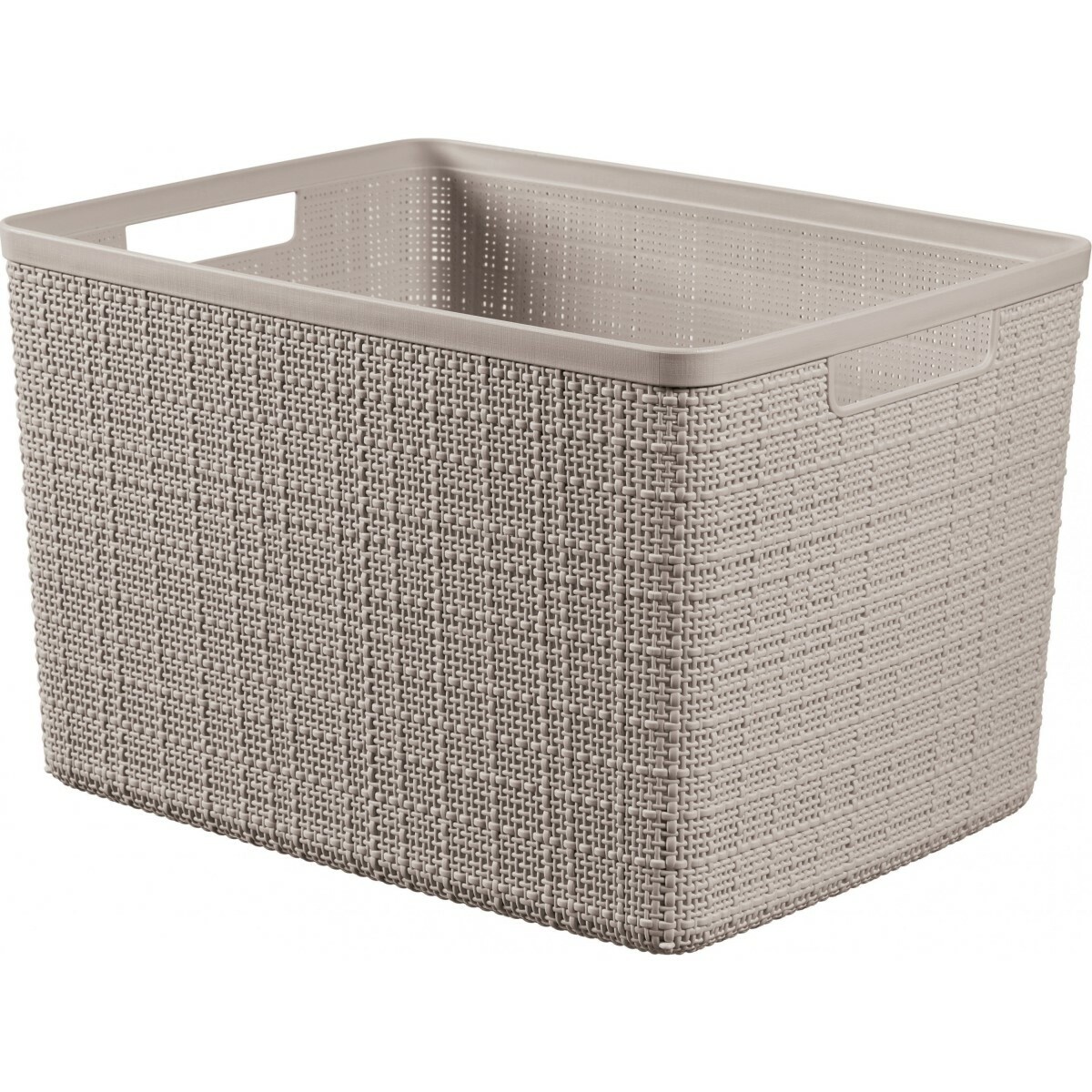 Curver Košík Jute L 20 l, taupe