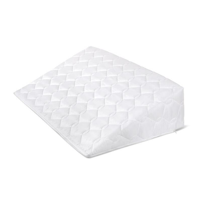 Bellatex Klinový podhlavník s proševem biela, 80 x50 x 20 cm