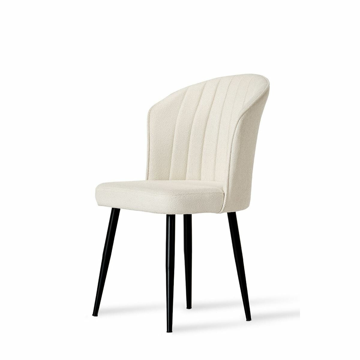 Sada jedálenských stoličiek Rubi Cream and Black,2 ks, 2 ks