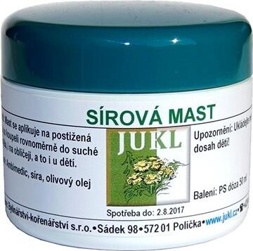 Jukl Sírová masť, pri liečbe svrabu