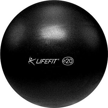 Lifefit overball 20 cm, čierny