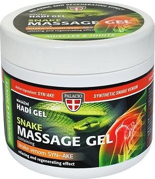 Palacio Masážny gél s hadím jedom na uvoľnenie a regeneráciu, 600 ml