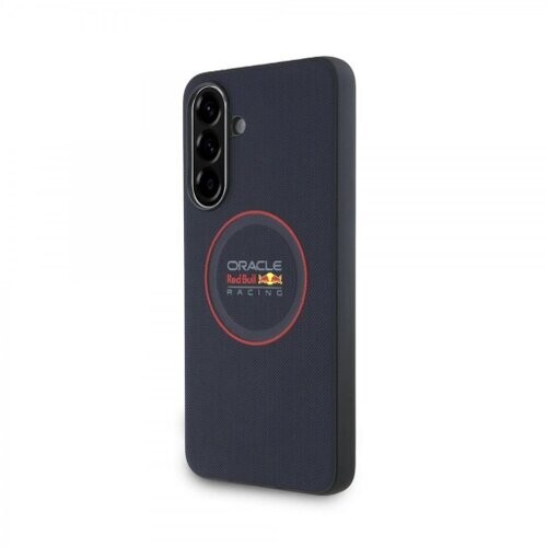 Red Bull PU Leather Red Ring Zadní Kryt pro Samsung Galaxy A56 Navy