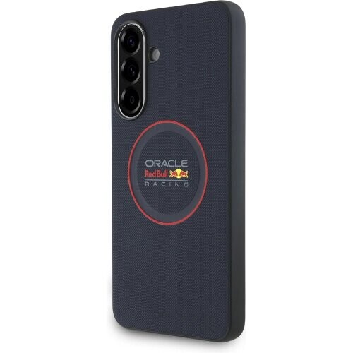 Red Bull PU Leather Red Ring Zadní Kryt pro Samsung Galaxy A36 Navy