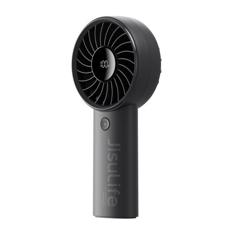 Jisulife Life4 USB-C ručný ventilátor 3600mAh, čierny