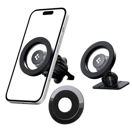 Spigen MFT13 Dashboard & Vent MagSafe držiak na mobil do auta, čierny