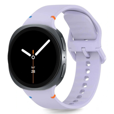 Tech-Protect Silicone remienok na Samsung Galaxy Watch 8 / Classic (40 / 44 / 46 mm), purple
