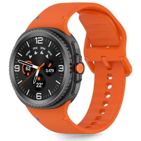 Tech-Protect Silicone remienok na Samsung Galaxy Watch 8 / Classic (40 / 44 / 46 mm), orange