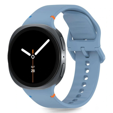 Tech-Protect Silicone remienok na Samsung Galaxy Watch 8 / Classic (40 / 44 / 46 mm), baby blue