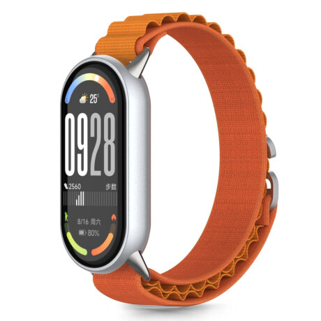 Tech-Protect Nylon Pro remienok na Xiaomi Smart Band 8 / 9 / 10, orange