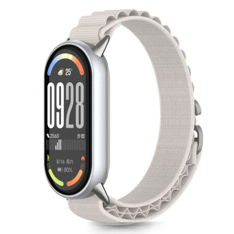 Tech-Protect Nylon Pro remienok na Xiaomi Smart Band 8 / 9 / 10, starlight