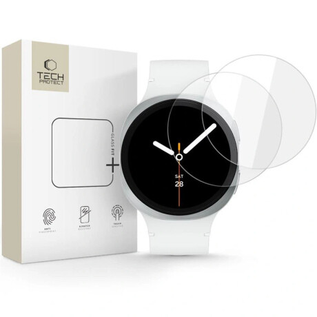 Tech-Protect Glass Fit 2x ochranné sklo na Samsung Galaxy Watch 8 (40 mm)