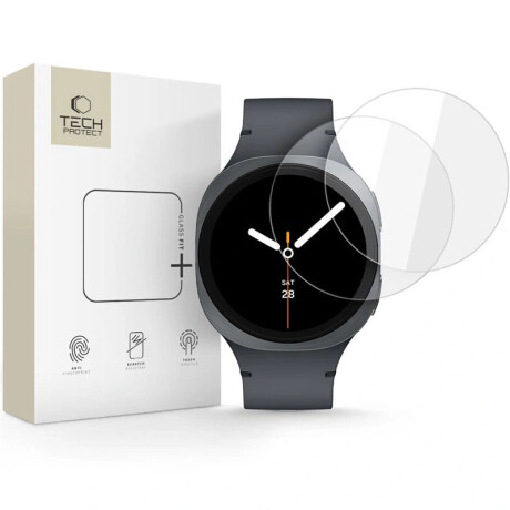 Tech-Protect Glass Fit 2x ochranné sklo na Samsung Galaxy Watch 8 (44 mm)
