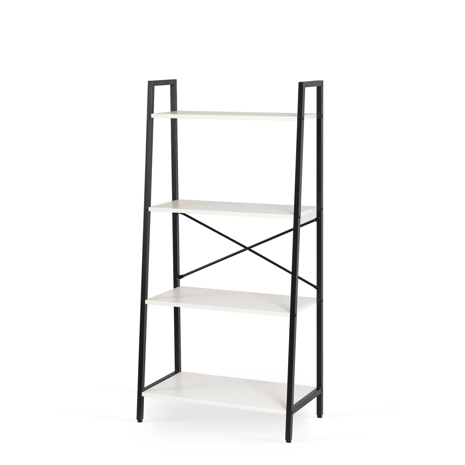Regál Gia 64 cm bílý/černý