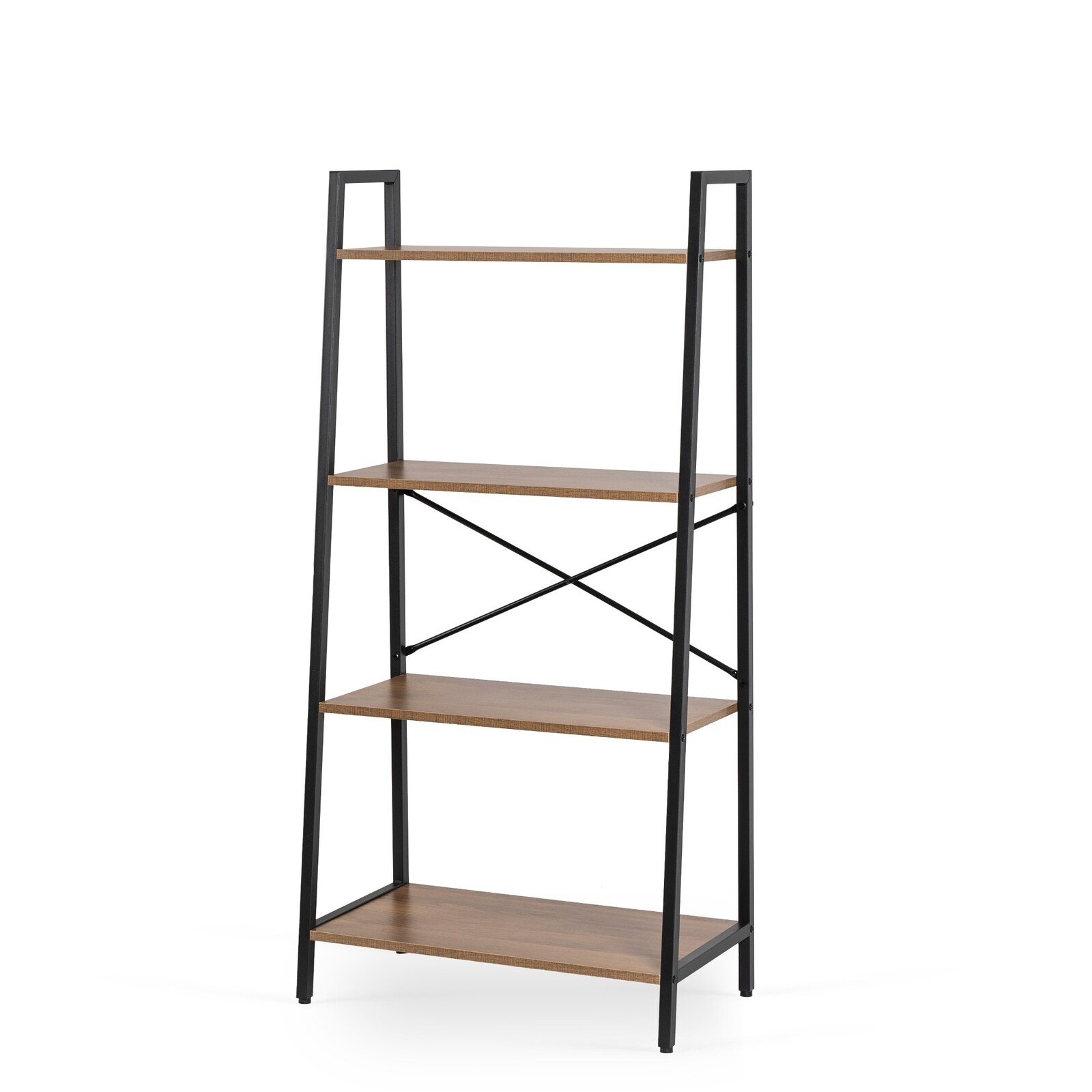 Regál Gia 64 cm ořech/černý