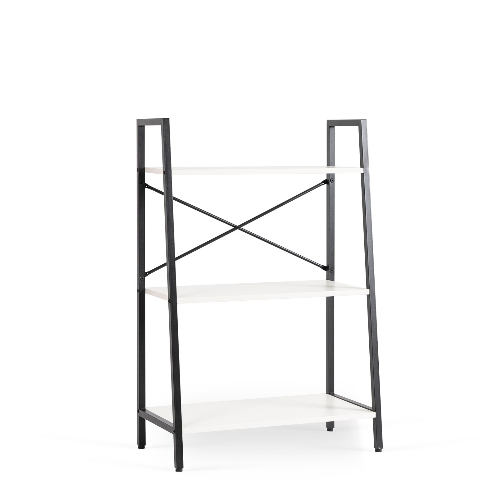 Regál Vior 64 cm bílý/černý