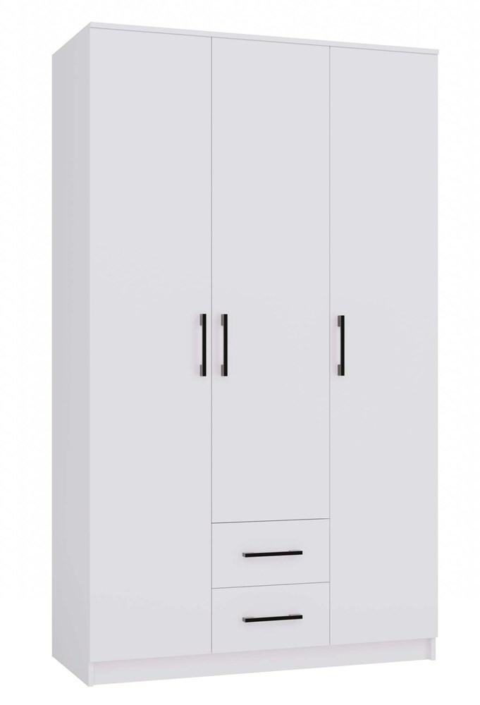 Šatní skříň Romana 120 cm bílá
